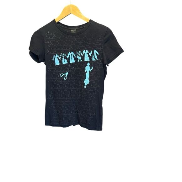 Paul Frank. Women's Black Graphic Tee Paul Frank is Your Friend. Size Large. - Picture 6 of 11